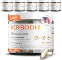 女性的激素平衡,雌激素Soy Isoflavones Menopause 女性补充, Ashwagandha, Black Cohosh Hot Flashes Monopause Relief, Night Sweats Relife 360 Caps