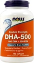 Now Foods - Dha - 500Mg 180 Sgels (Pack of 2) (英语).