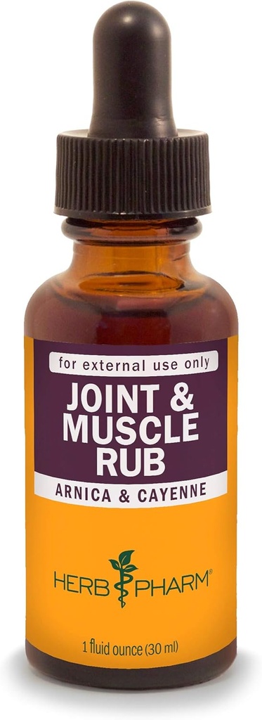 与Cayenne 提取器合用草药和肌肉暖气Rub - 1 Ounce