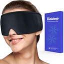 Umisleep 冷却眼罩 软冷睡眠眼罩 干眼罩 重用 Gel 眼罩 冰囊 冷压缩治疗  Stye 眼部治疗 头痛 黑暗圆圈 普菲眼 美眉解药 黑色