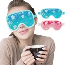 ZNÖCUETÖD 冰面 Gel 冷却 2 包 复用冷压缩眼冰包 用于暗圆和羽毛, Migraine, 压力缓解