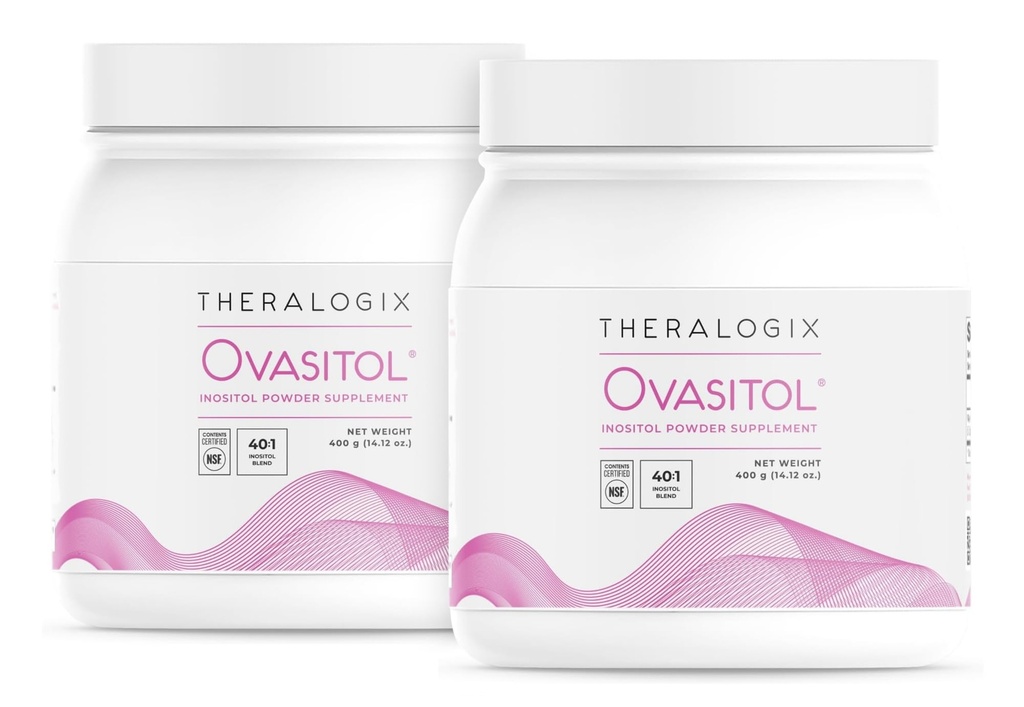 Theralogix Ovasitol Inositol粉末 - 180天供应 - Myo-Inositol & D-Chiro Inositol 用于霍尔莫内平衡和有机函数支持* - NSF认证,(360位服务),28.24 Ounce(包2)