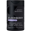 体育研究 黑老莓加锌、维生素C、维生素D、成人免疫支助补充品60 Capsules