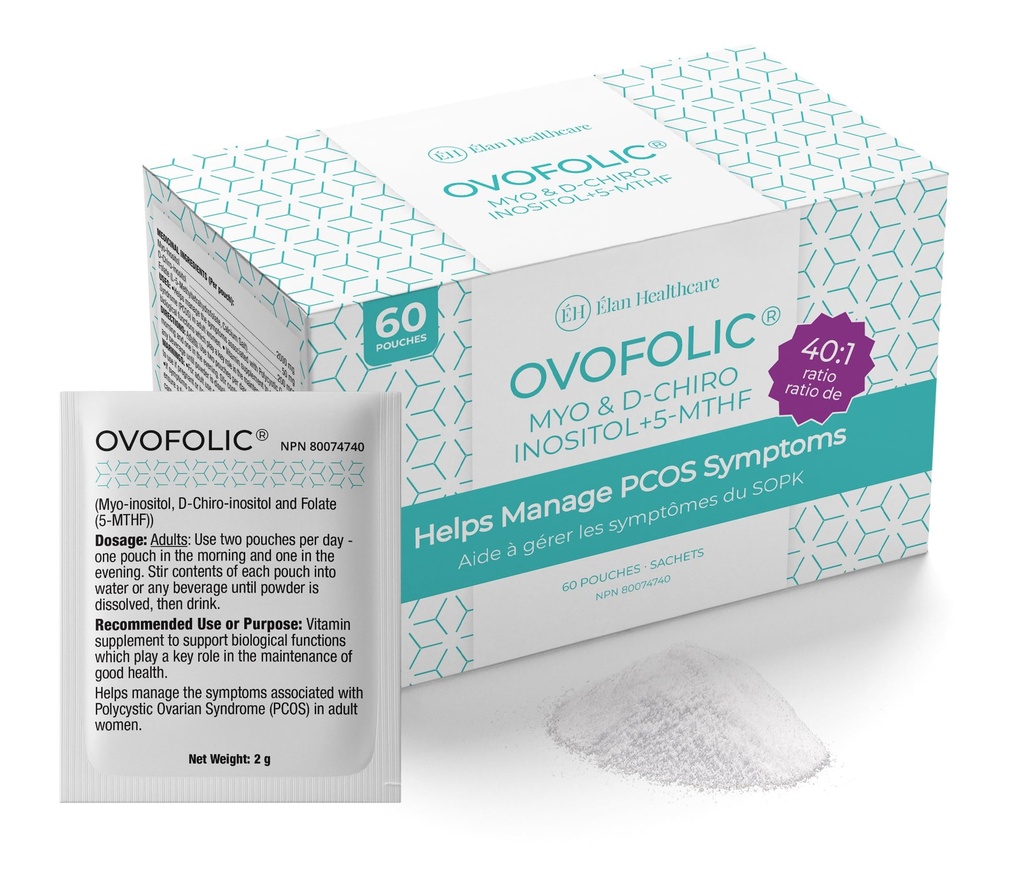 伊诺西托尔补编 -- -- Myo-Inositol和D-Chiro Inositol Plus -- -- 活性福拉多 -- -- 理想 40:1 比例 -- -- 妇女健康骨骼平衡和健康支助 -- -- 60名切腹(60)