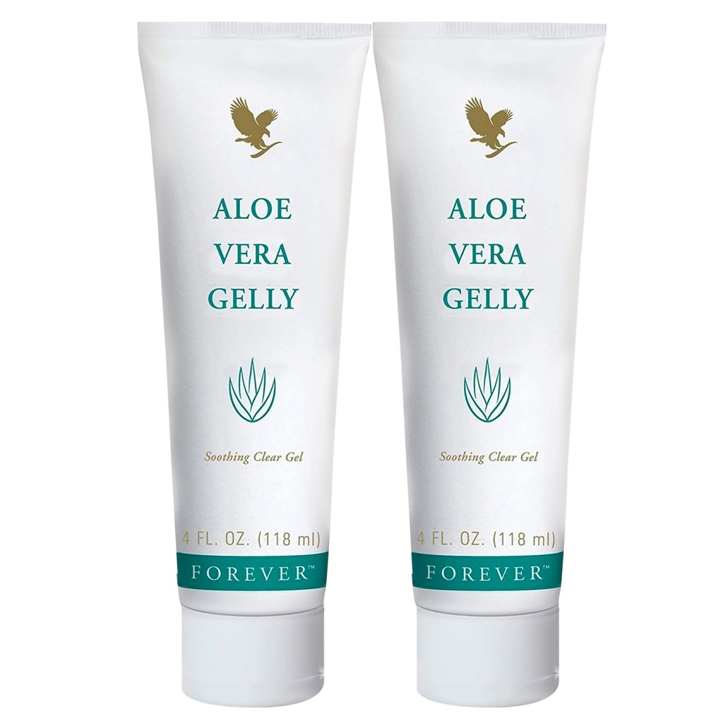 永生 - Aloe Vera Gelly - Pure Aloe Gel to Sooth, Moisturization and condition - Vegan and Gluten - Free - 4 fl oz (Pack of 2) (原始内容存档于2019年).