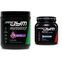 JYM葡萄糖前期工作,后JYM活动矩阵 后期工作与BCAAs,Creatine HCI,Beta-Alanine QQ 30 各自服务