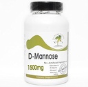 D-Mannose 1500 mg // 180 Capsules // 纯// 由纯控制补充