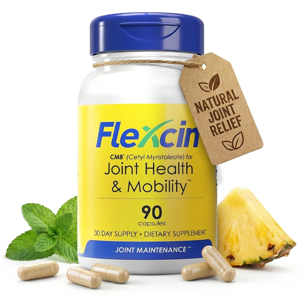 Flexcin 与CM8(90卡普勒)联合健康和流动公式