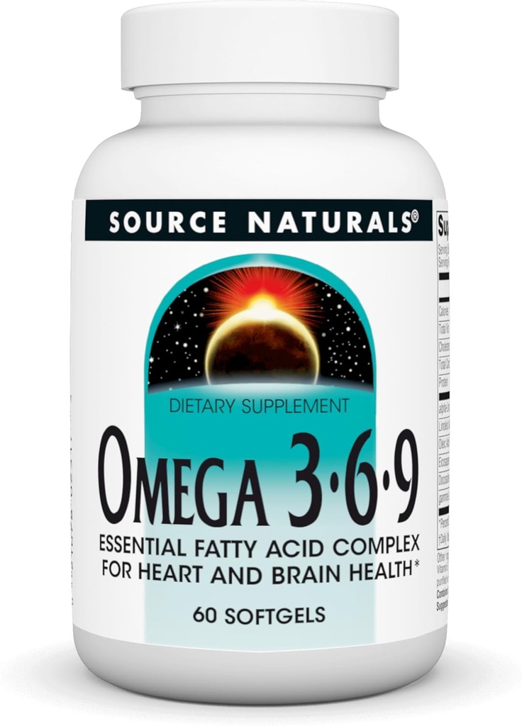 资料来源:Omega-36-9,心脏和脑健康基本脂肪酸复合物*-60软胶