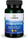 Swanson Astaxanthin 眼视脑皮肤健康抗氧化剂辅助剂(Astaxanthin 4 mg) 60 Softgels Sgels