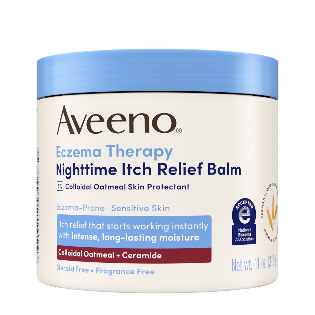 Aveeno Eczema 治疗 夜间 痒痛 止痛 止痛 止痛 止痛 止痛