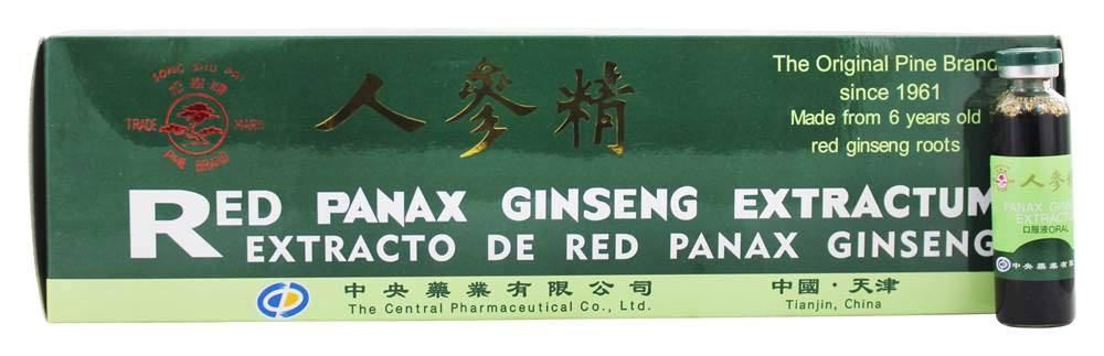 红色Panax Ginseng 和平王子 30 Vial