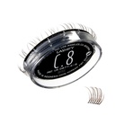 Lashify Curl 8mm Gossamer 眼线扩展重填, Minx 颜色, DIY False Lashes 用于自然外观
