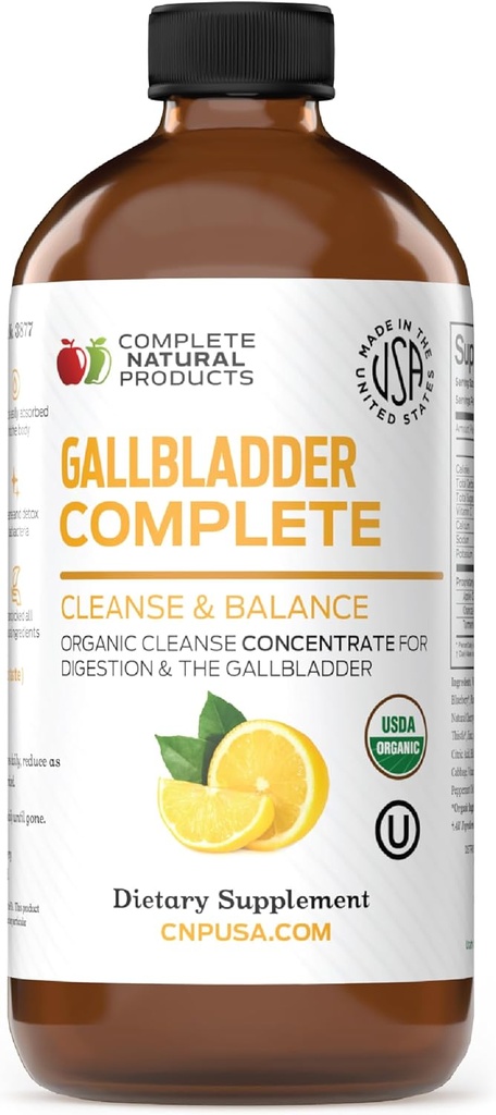 Gallbladder Complete 8oz, Liver Complete 8oz, 有机钱卡·皮德拉 焦距 8oz, 有机钱卡·皮德拉 Capsules 8oz & Gallbladder 完整包