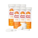 葡萄糖(Glucochews) 橙葡萄糖(Orange Glucose) – 60块(每根10块,6个口袋-变质管) – 3.8g 快速作用葡萄糖(Each) – Boosts Energy & Blood Sugar – Gluten Free, Fat-Free, Cafine-Free