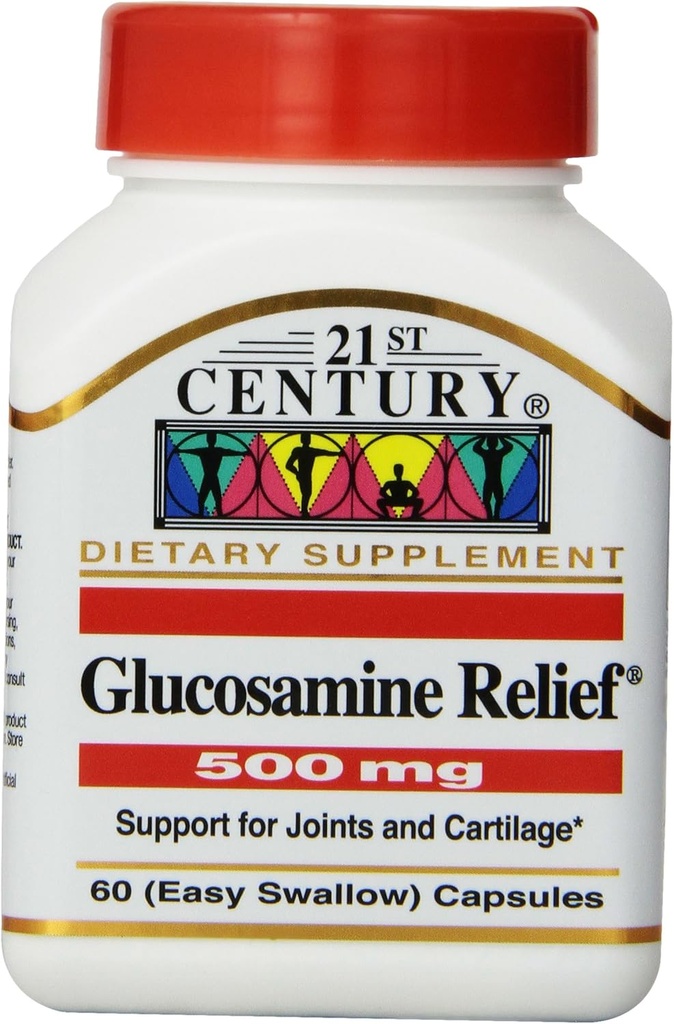 21世纪Glucosamine Relief 500 Mg, 60 Easy to Swallow Capsules, (第3页)