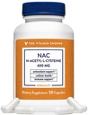 维生素店 NAC N-乙酰-L-Cysteine - 促进细胞细胞健康、免疫和抗氧化剂支持 - 600 MG(50 Capsules)