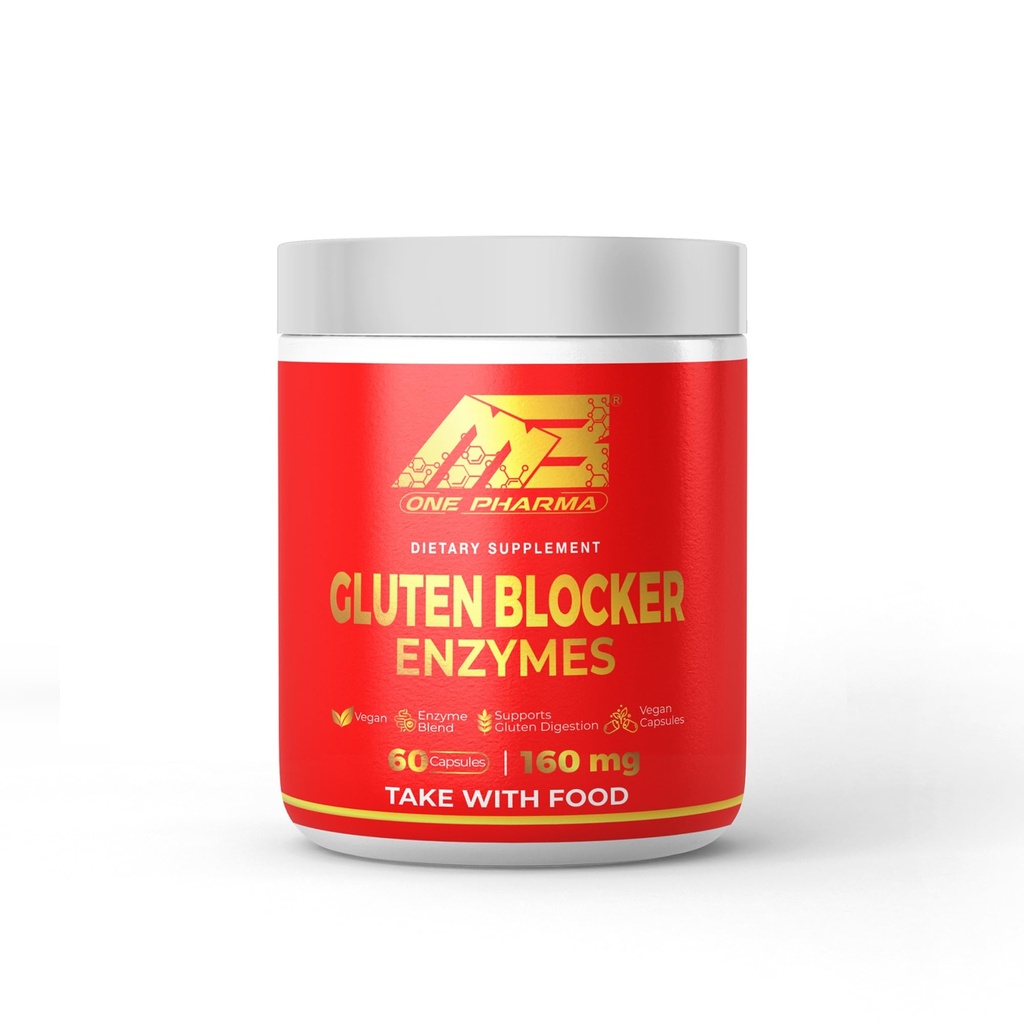 消化性多酶 超融合支持 - Gluten 消化性, Gut 健康支持的补充, 营养吸收(60天供应) 消化性健康, 蔬菜