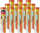 T&D 德国Multvitamin 10 维生素 - 240 Vegan 饮料 Effervescent 药片 - 橙色火焰 - 德国制造