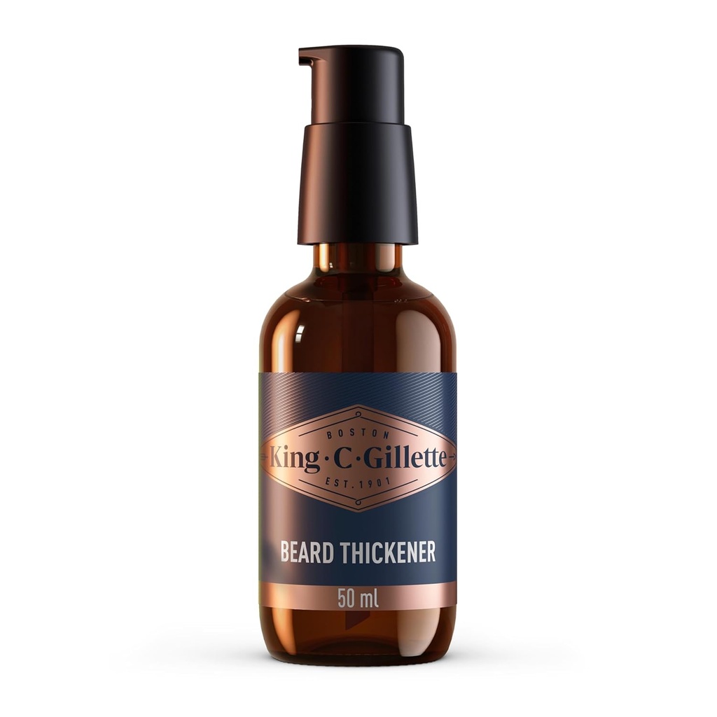 C. Gillette Beard Thickener国王用维生素B复合物和咖啡因配制,1.7oz