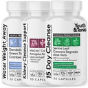 青年与通心粉 完整的多组织排毒支持 — — 15日 Colon Cleanser & Gut Detox, Kedney Cleanse, 水平衡与肝脏健康, 90种男女药剂