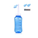 水泵 Neti Pot, Neti Pot Sinus Rinsing 300ml Neti Pot Sinus Rinsing Kit, 配有成人和婴儿BPA温度计标签(300ml)