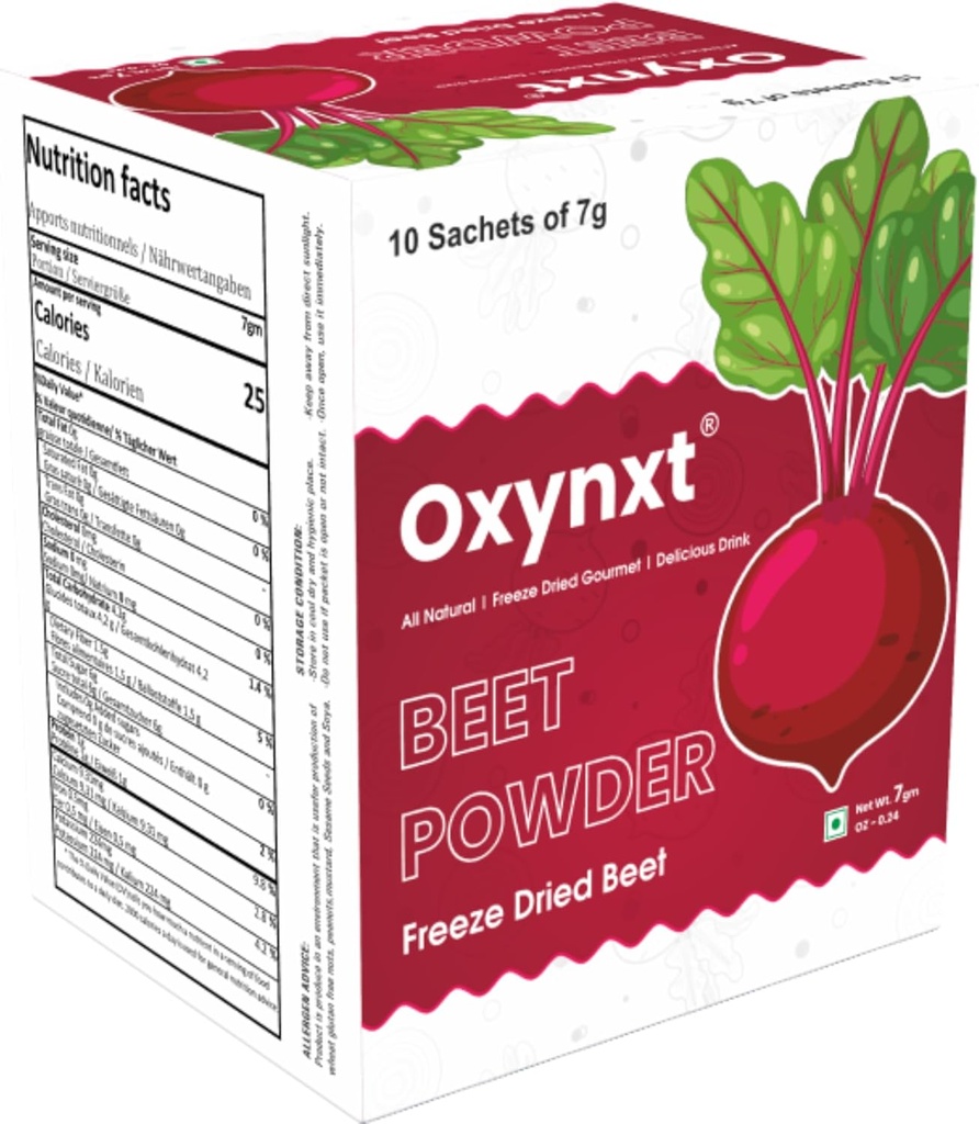 冷冻-干甜甜菜  Sach 10 单服务包(70g) | 自然能源  Boo 非GMO, Vegan, Gluten-Free | | 准备-Mix Superfood for Smolits & Drinks