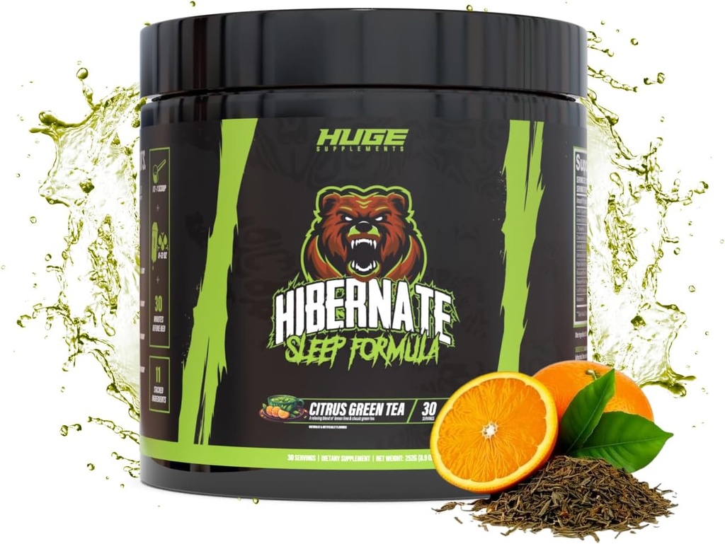 休眠补充、完整和最佳剂量睡眠恢复公式、放松和不风,包括GABA、Valerian Root、Melatonin、5-HTP & More(30位服务员)