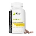 Jiva植物学 Premium Shilajit Supplement 700 mg - Shilajit Capsules 矿物提取物,富尔维奇/Humic Acid 用于免疫支持和 Nomal 消化健康 -- 120 Vegan Capsule (第1包)