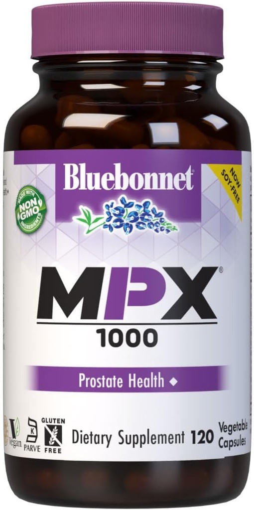 BlueBonnet MPX 1000 前列腺支持补编, 120 计数