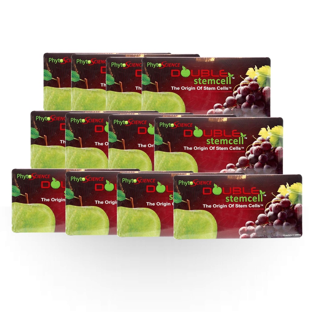 (瑞士质量公式) 12x Phytoscience PhytoCellTec Apple Grape Double StemCell干细胞抗衰老
