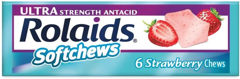 Rolaids Softchews Stick, 草莓, 6 Counter (12页)