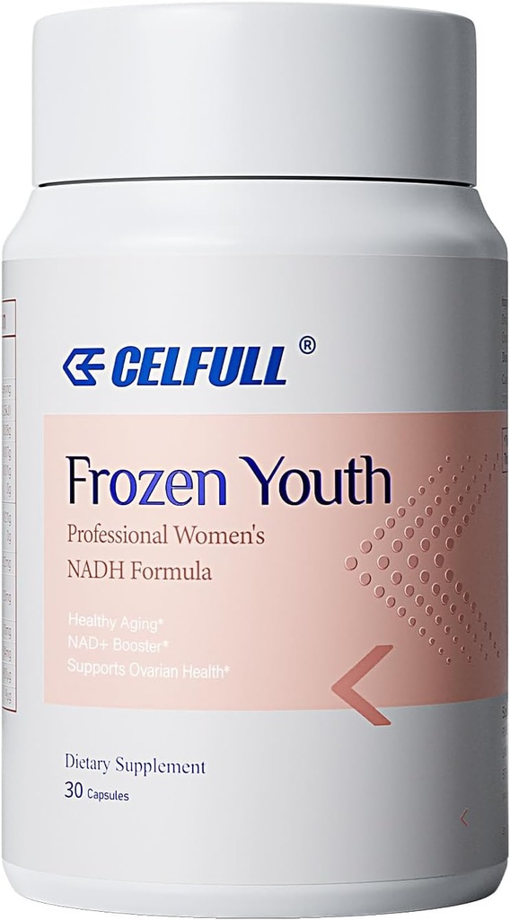 CELFUL Inositol补编,Myo-Inositol & D-Chiro Inositol 与NADH & PQQ和Folate 混合 - 理想40:1 比例 - Hormone平衡与健康支持妇女,维生素B8