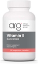 过敏研究小组 维生素E Succinate 补充剂 - 供男女使用,400 IU D-Alpha-Tocopheryl,抗氧化剂,蔬菜卡普尔-100