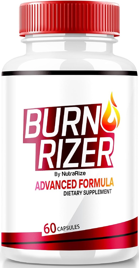 燃烧雷泽药丸 Premium BurnRizer Keto Wight Loss Capsules, All Natural Keto Supplement 支持健身和身体目标,官方评论 (60 Capsules)