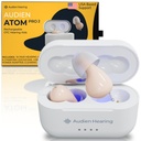 Audien 听力 ATOM PRO 2 无线充电 OTC 听力辅助器件, Premium Comfort Design and 几乎隐形