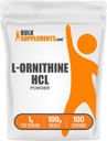 Bulk Assupports.com L-Ornithine HCl 粉末 - Ornithine Assupports - Gluten Free,每服务1克,100g(3.5 oz)(一包)
