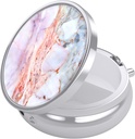 Nipichsha药盒、Purse & Pocket小药盒、Cute Travel Medicine组织者、便携式药品容器持有者以持有维生素、药品、鱼油和补充品、Marble Pink