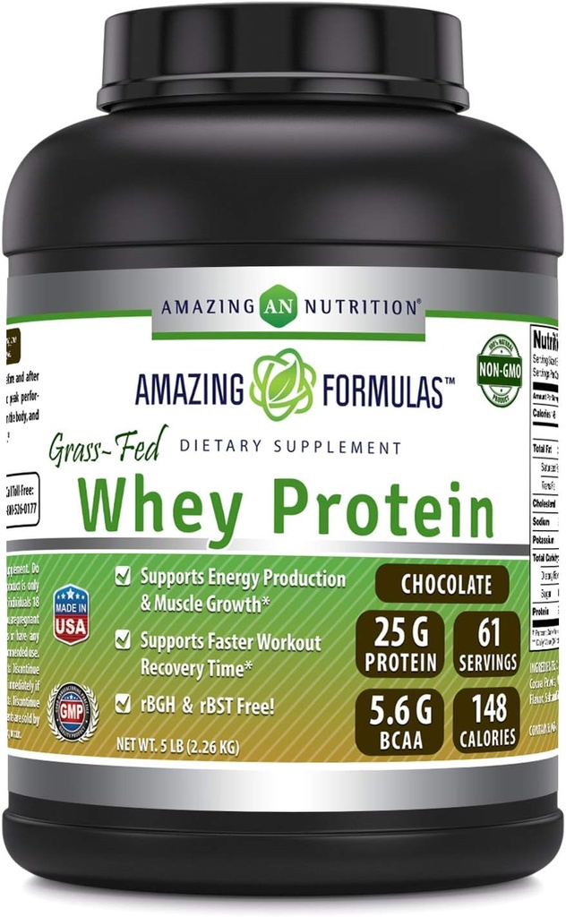 (原始内容存档于2018-03-21) (英语). Amazing Formures Grass-Fed Whey protein Supplements QQ巧克力Flavor 25 G 蛋白质 Pervice QQN-GMO QQ Gluten Free QQ 在美国制造.