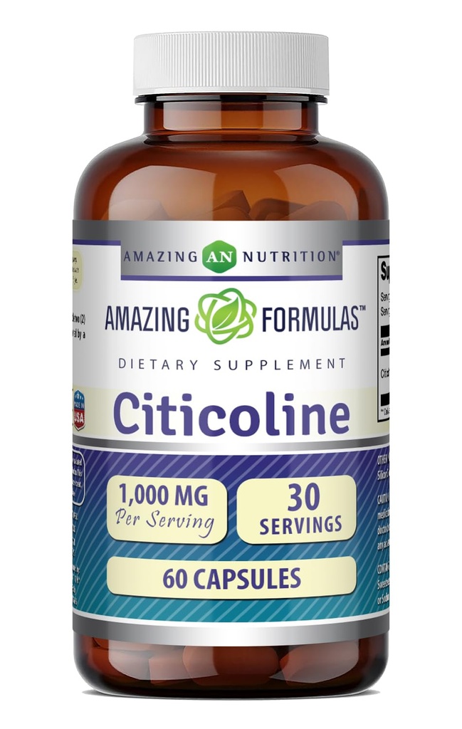 (原始内容存档于2018-09-21) (英语). Excelligence Formules Citicoline Supplements QQ 1000 Mg Perfering QQ Capsules NAN-GMO QQ Gluten-Free QQ 在美国制造(1 Pack, 60 Counter).