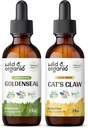 野生和有机金色小叮当 2 fl oz & Cats Claw 小叮当 4 fl oz