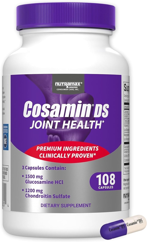 Cosamin DS 联合健康舒适与流动,2个计数
