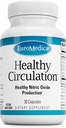 EuroMedica健康流通 -- -- 健康流通支助的饮食补充 -- -- 健康血液流动和心脏功能援助 -- -- 非GMO和Vegan Capsules -- -- 30 Capsules(30名服务员)