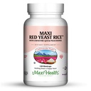 Maxi Health Kosher Maxi Red Yeast Rice with Coenzyme Q10 & Policosanol (未味120 Counter (Pack of 1)) (英语).