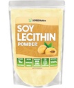 XPRS Nutra Soy Lecithin 食品级脂肪乳化剂 - 适合烹饪,烘焙和更多 - Vegan 友好的豆类 Lecithin 粉末烹饪援助(16 Ounce)