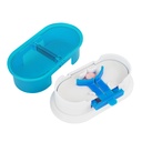 EQUDOSE Pill Cutter,大、小和小药丸专业药丸分解器,双层无污钢刀和中心设备,切片理想,半或四分之一维生素