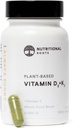 营养根 - 维生素D3 & K25,000iu - 1亿 CMU Probiotics - Algal Omega 3 DHA - 免疫支持 - 饮食补充 - Vegan公式 - 1个月供应 - 30 Capsules