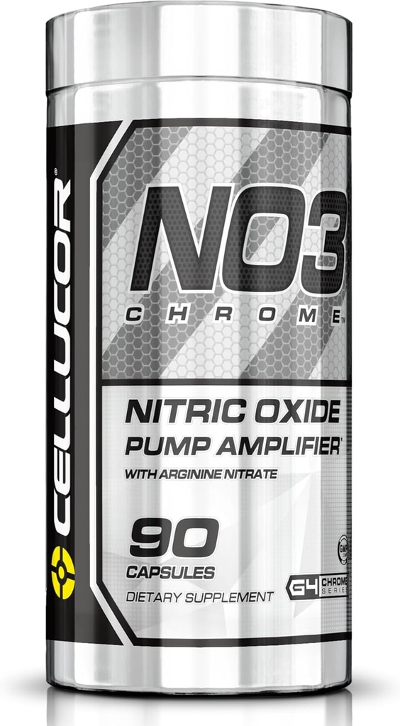 Cellucor NO3 硝基氧化物加亚基宁硝酸盐用于肌肉泵和血液流动,90 Capsules, G4