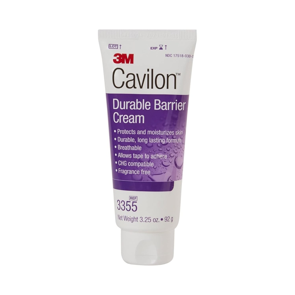 3M Cavilon 持久障碍奶油 3355, 3.25 Ounce 3.25