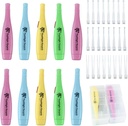 12 Pieces Ear Wax 清除工具,带有LED Light,用于为成人和孩子清除Earwax 可再使用的Ear Pick Tweezer Ear 清除器